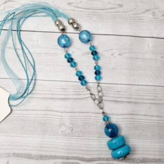Effortless Long Necklace: Swarovski Crystals & No Clasp