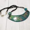 Something Fishy Polymer Clay Collar Necklace - Image 4
