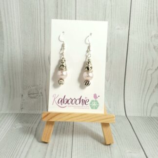 Bali Bead Earrings Pearl
