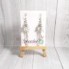 Sparkly Clear Dangle Earrings