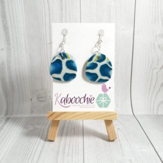 Polymer Clay Earrings Bubbles