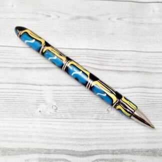 Polymer Clay Refillable Pen Abstract