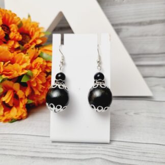 Black Boho Earrings