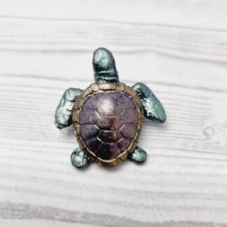 Shiny Turtle Brooch