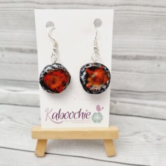 Lava Rock Earrings