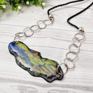 Polymer Clay Pendant Necklace