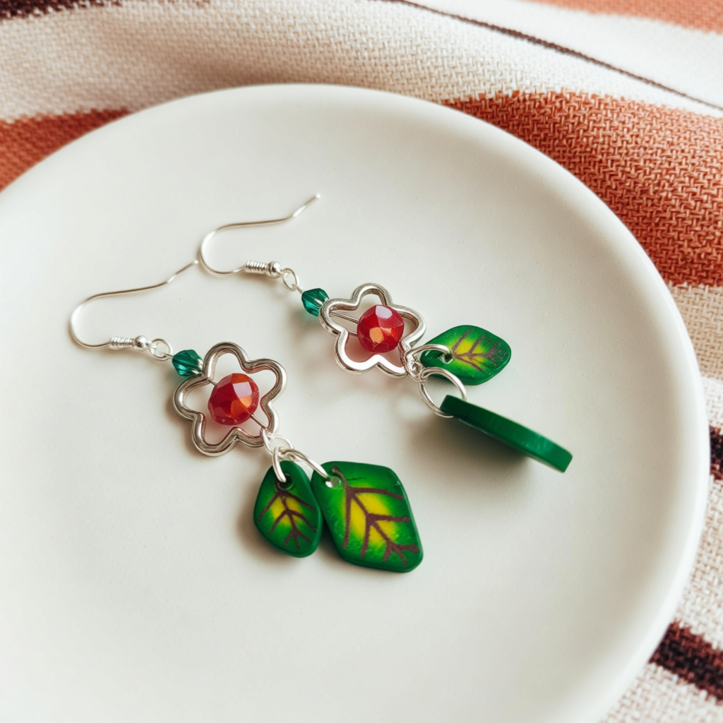 Cute Assorted Bead Dangle Earrings for Unique Everyday Style