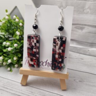 Check Me Out Polymer Clay Earrings