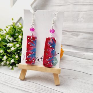 Elevate Your Look: Unique Dart Frog Polymer Clay Earrings