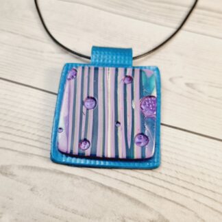 Polymer Clay Pendant - Textured