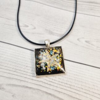 Resin Star Fish Pendant