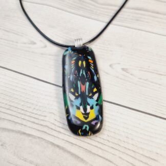 Polymer Clay Pendant - Foxy Natasha Bead