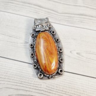 Polymer Clay Pendant - Amulet