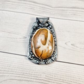 Polymer Clay Pendant - Amulet