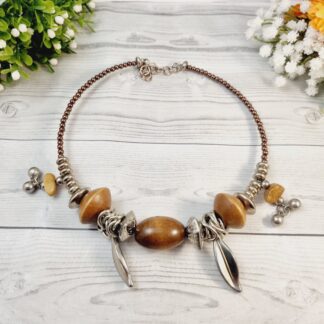 Beaded Choker Necklace  - Echo Grove