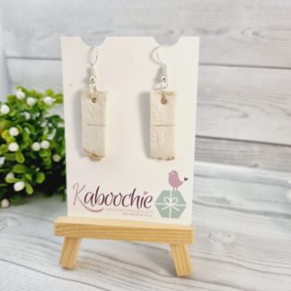Polymer Clay Earrings - Toilet Paper