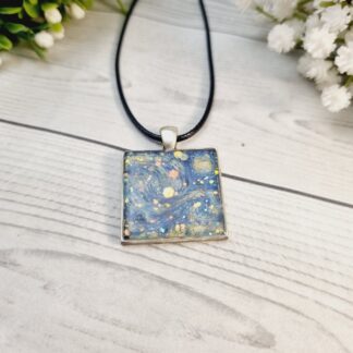 Resin Pendant Starry Night