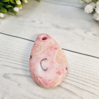 Polymer Clay Pendant - Pink