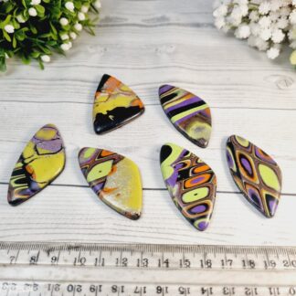 Assorted Polymer Clay Pieces ready for DIY