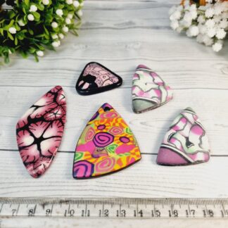 Assorted Polymer Clay Pieces ready for DIY