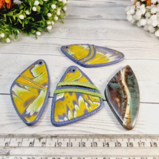 Assorted Polymer Clay Pieces ready for DIY