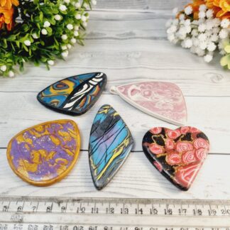 Assorted Polymer Clay Pieces ready for DIY