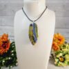 Polymer Clay Pendant - Shimmering River - Image 2