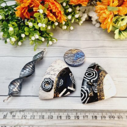 Assorted Polymer Clay Pieces ready for DIY
