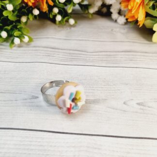 Novelty Donut Ring with sprinkles - Lilac