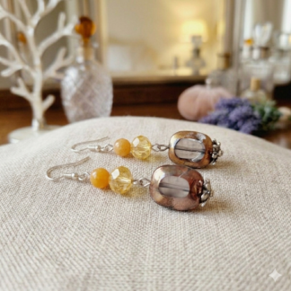 Cute Assorted Bead Dangle Earrings – Unique Everyday Style
