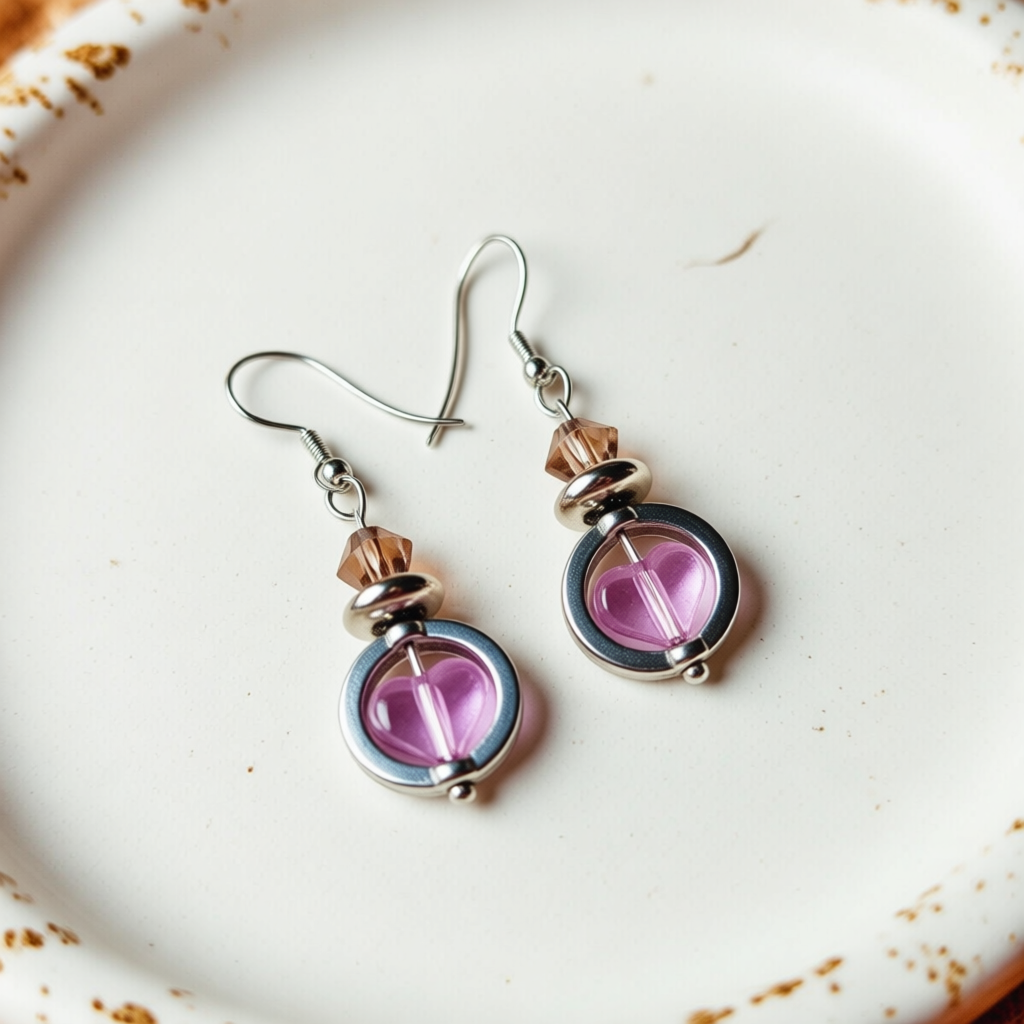 Cute Beaded Dangle Earrings for Unique Everyday Charm