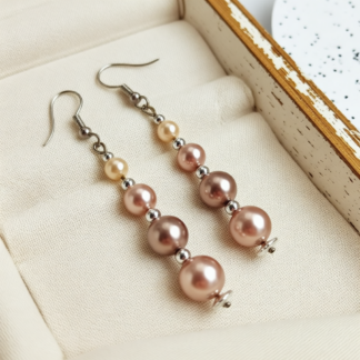 Cute Dangle Earrings – Assorted Beads for Unique Personal Style