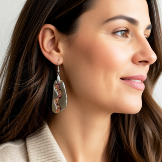 Durable Polymer Clay & Resin Art Earrings – Lazy River