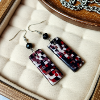 Handcrafted Polymer Clay Earrings for Artistic Touch