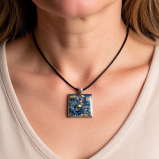 Resin Pendant Starry Night