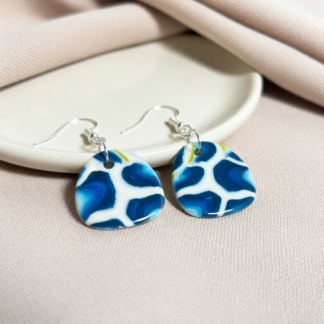 Whimsical Handcrafted Bubbles Polymer Clay Earrings for Unique Style