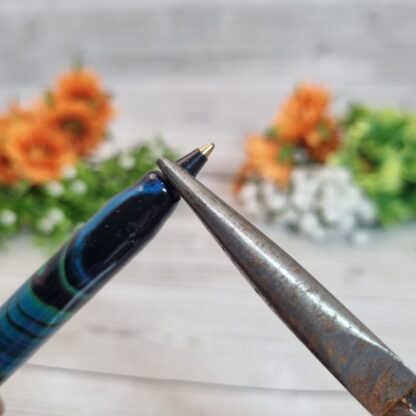 Polymer Clay Refillable Pen - Hip to be Square - Image 2