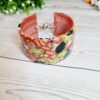 Hand Sculpted Polymer Clay Cuff Bracelet - Nannas Garden - Image 3