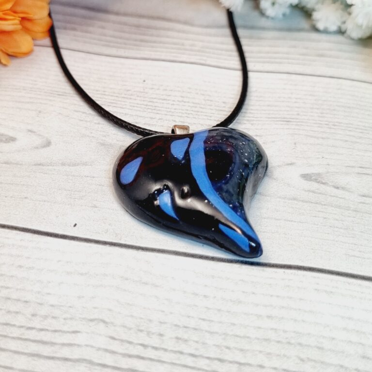 Polymer Clay Pendant Tide Pool