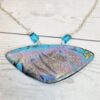 Polymer Clay Pendant - Galaxy - Image 2