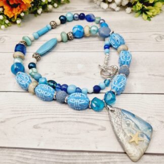 Statement Necklace Handmade – Out To Sea