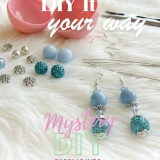 Kaboochie Mystery DIY Earring Kit, Curated Bead Capsule Surprise + Lucky Bonus Gift
