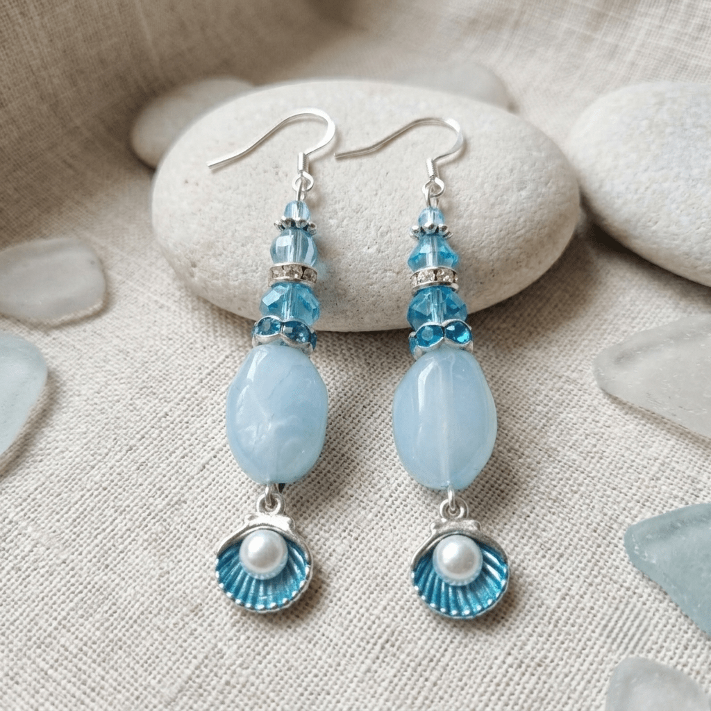 Mermaid Pearl Earrings
