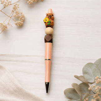 Custom Beaded Decorated Pen Capybarra
