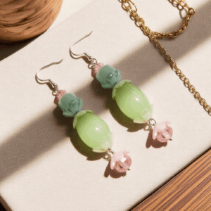 Spring Bloom Bead Earrings